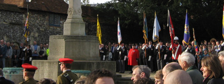 Remembrance Sunday in Winchester